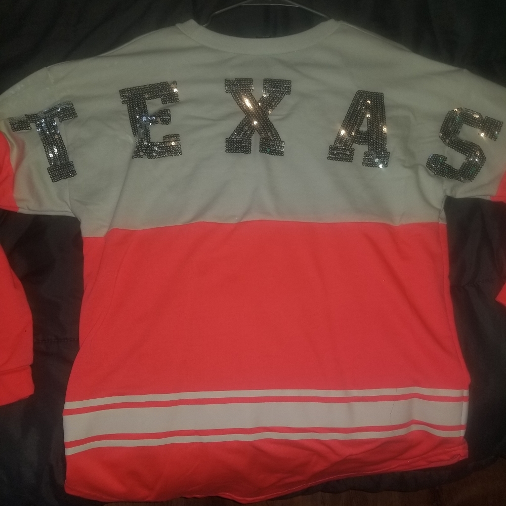 Texas Sequin Sweatshirt